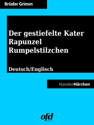 cover image of Der gestiefelte Kater--Rapunzel--Rumpelstilzchen